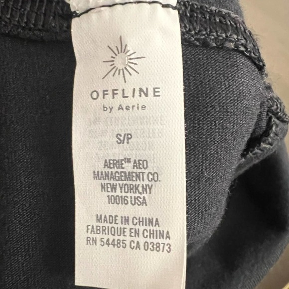 AERIE OFFLINE OG Folderover Super Flare High Rise Size Small NWOT - Picture 3 of 5